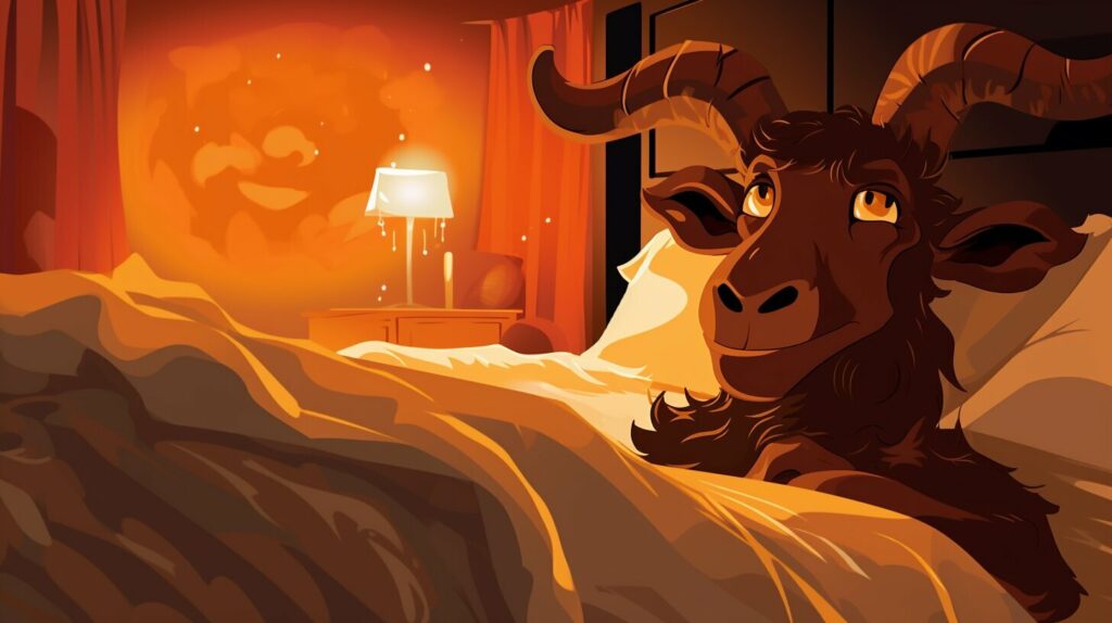 Aries zodiac sign in bed