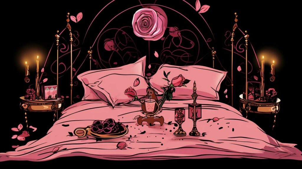 Libra zodiac sign in bed