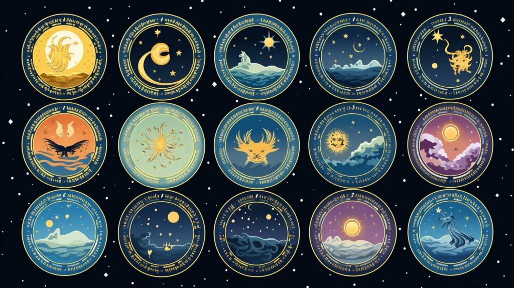 zodiac symbols